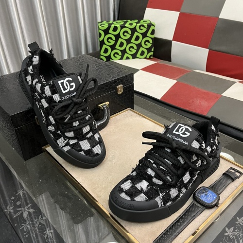 Cheap Dolce &amp; Gabbana D&amp;G Casual Shoes For Men #1256030 Replica Wholesale [$88.00 USD] [ITEM#1256030] on Replica Dolce &amp; Gabbana D&amp;G Casual Shoes