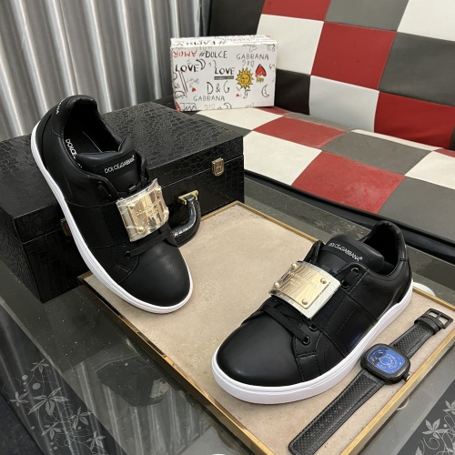 Cheap Dolce &amp; Gabbana D&amp;G Casual Shoes For Men #1256032 Replica Wholesale [$80.00 USD] [ITEM#1256032] on Replica Dolce &amp; Gabbana D&amp;G Casual Shoes