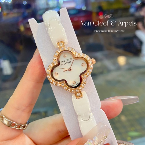 Cheap Van Cleef &amp; Arpels Watches For Women #1256061 Replica Wholesale [$40.00 USD] [ITEM#1256061] on Replica Van Cleef &amp; Arpels Watches