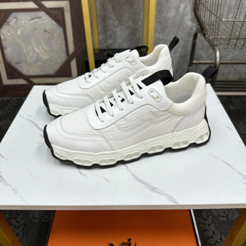 Cheap Hermes Casual Shoes For Men #1256079 Replica Wholesale [$88.00 USD] [ITEM#1256079] on Replica Hermes Casual Shoes