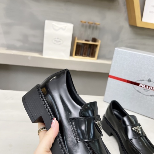 Cheap Prada Leather Shoes For Men #1256083 Replica Wholesale [$96.00 USD] [ITEM#1256083] on Replica Prada Leather Shoes