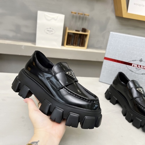 Cheap Prada Leather Shoes For Men #1256085 Replica Wholesale [$96.00 USD] [ITEM#1256085] on Replica Prada Leather Shoes