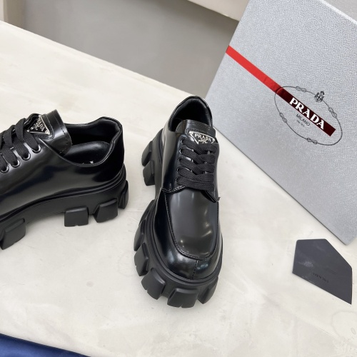 Cheap Prada Leather Shoes For Men #1256087 Replica Wholesale [$100.00 USD] [ITEM#1256087] on Replica Prada Leather Shoes