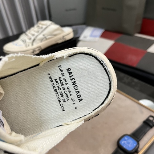 Cheap Balenciaga Slippers For Men #1256091 Replica Wholesale [$82.00 USD] [ITEM#1256091] on Replica Balenciaga Slippers