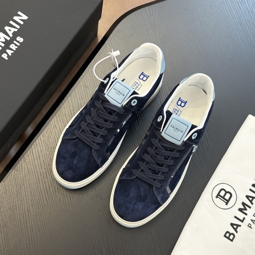 Cheap Balmain Casual Shoes For Men #1256097 Replica Wholesale [$82.00 USD] [ITEM#1256097] on Replica Balmain Casual Shoes