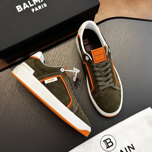 Cheap Balmain Casual Shoes For Men #1256098 Replica Wholesale [$82.00 USD] [ITEM#1256098] on Replica Balmain Casual Shoes