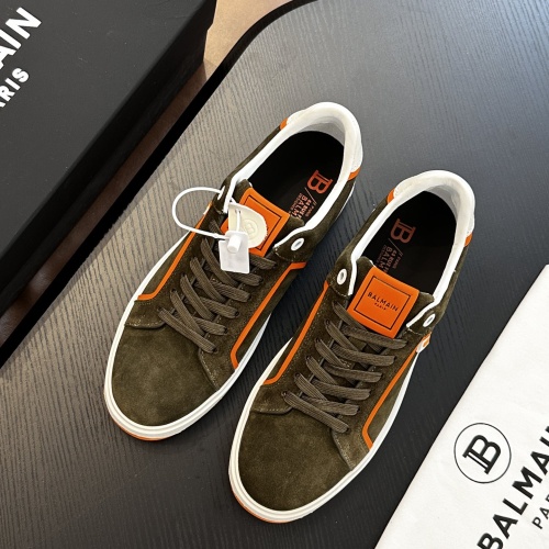 Cheap Balmain Casual Shoes For Men #1256098 Replica Wholesale [$82.00 USD] [ITEM#1256098] on Replica Balmain Casual Shoes