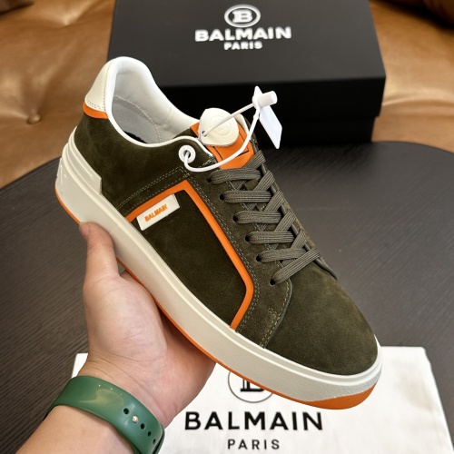 Cheap Balmain Casual Shoes For Men #1256098 Replica Wholesale [$82.00 USD] [ITEM#1256098] on Replica Balmain Casual Shoes