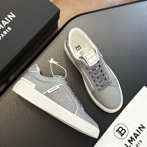 Cheap Balmain Casual Shoes For Men #1256099 Replica Wholesale [$82.00 USD] [ITEM#1256099] on Replica Balmain Casual Shoes