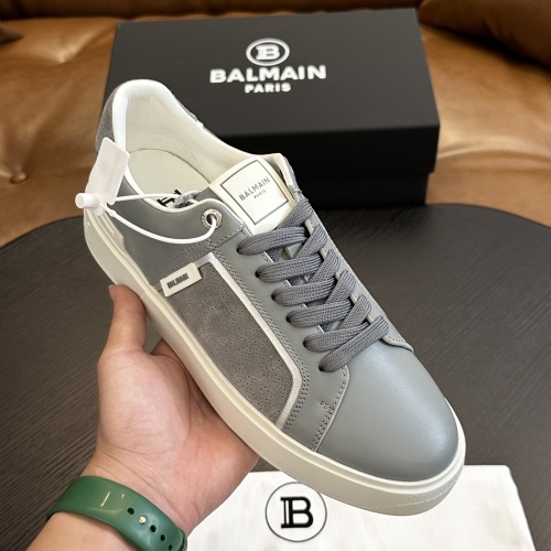 Cheap Balmain Casual Shoes For Men #1256099 Replica Wholesale [$82.00 USD] [ITEM#1256099] on Replica Balmain Casual Shoes