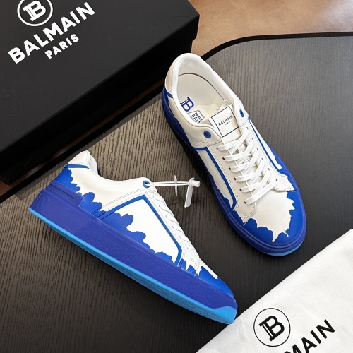 Cheap Balmain Casual Shoes For Men #1256102 Replica Wholesale [$82.00 USD] [ITEM#1256102] on Replica Balmain Casual Shoes