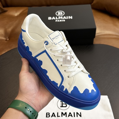 Cheap Balmain Casual Shoes For Men #1256102 Replica Wholesale [$82.00 USD] [ITEM#1256102] on Replica Balmain Casual Shoes