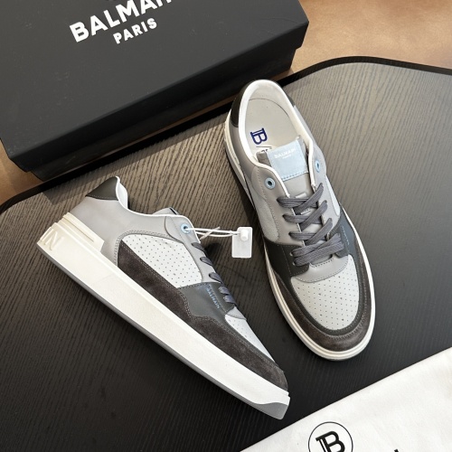 Cheap Balmain Casual Shoes For Men #1256106 Replica Wholesale [$82.00 USD] [ITEM#1256106] on Replica Balmain Casual Shoes