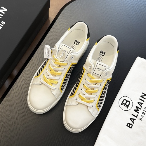 Cheap Balmain Casual Shoes For Men #1256113 Replica Wholesale [$82.00 USD] [ITEM#1256113] on Replica Balmain Casual Shoes