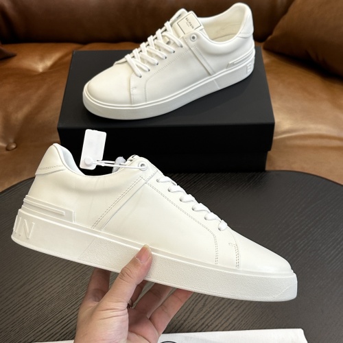 Cheap Balmain Casual Shoes For Men #1256121 Replica Wholesale [$82.00 USD] [ITEM#1256121] on Replica Balmain Casual Shoes