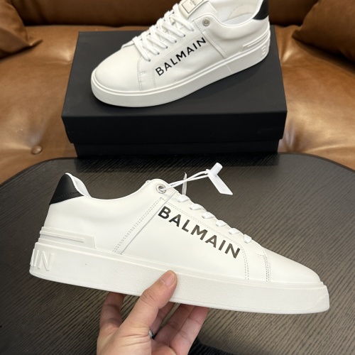 Cheap Balmain Casual Shoes For Men #1256124 Replica Wholesale [$82.00 USD] [ITEM#1256124] on Replica Balmain Casual Shoes