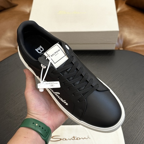 Cheap Balmain Casual Shoes For Men #1256148 Replica Wholesale [$82.00 USD] [ITEM#1256148] on Replica Balmain Casual Shoes