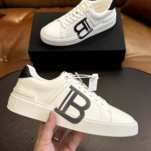 Cheap Balmain Casual Shoes For Men #1256171 Replica Wholesale [$82.00 USD] [ITEM#1256171] on Replica Balmain Casual Shoes