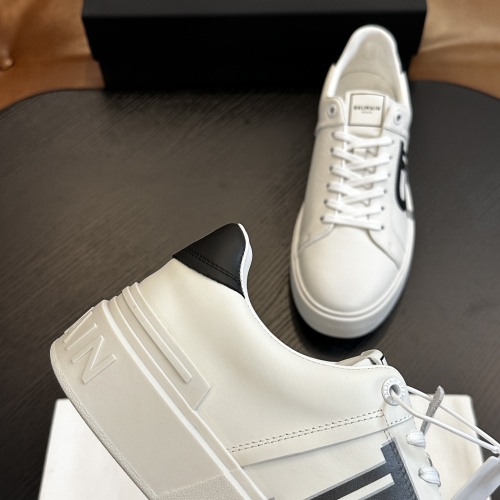 Cheap Balmain Casual Shoes For Men #1256171 Replica Wholesale [$82.00 USD] [ITEM#1256171] on Replica Balmain Casual Shoes