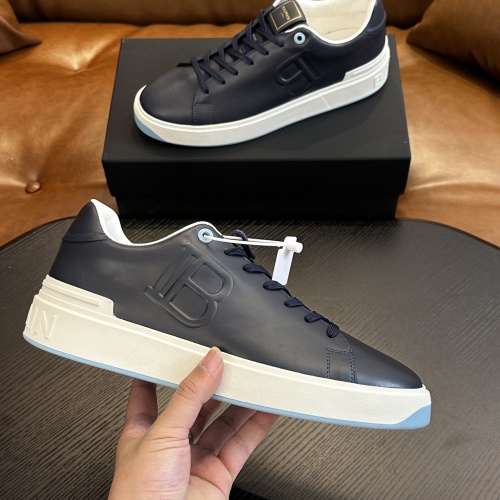 Cheap Balmain Casual Shoes For Men #1256179 Replica Wholesale [$82.00 USD] [ITEM#1256179] on Replica Balmain Casual Shoes