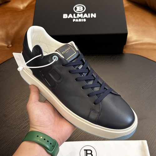 Cheap Balmain Casual Shoes For Men #1256179 Replica Wholesale [$82.00 USD] [ITEM#1256179] on Replica Balmain Casual Shoes