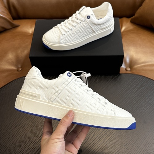 Cheap Balmain Casual Shoes For Men #1256182 Replica Wholesale [$82.00 USD] [ITEM#1256182] on Replica Balmain Casual Shoes