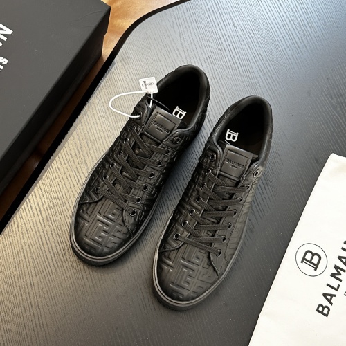 Cheap Balmain Casual Shoes For Men #1256184 Replica Wholesale [$82.00 USD] [ITEM#1256184] on Replica Balmain Casual Shoes