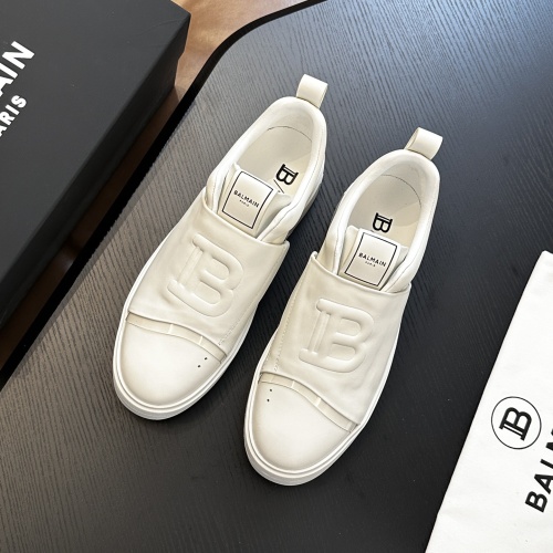 Cheap Balmain Casual Shoes For Men #1256186 Replica Wholesale [$82.00 USD] [ITEM#1256186] on Replica Balmain Casual Shoes