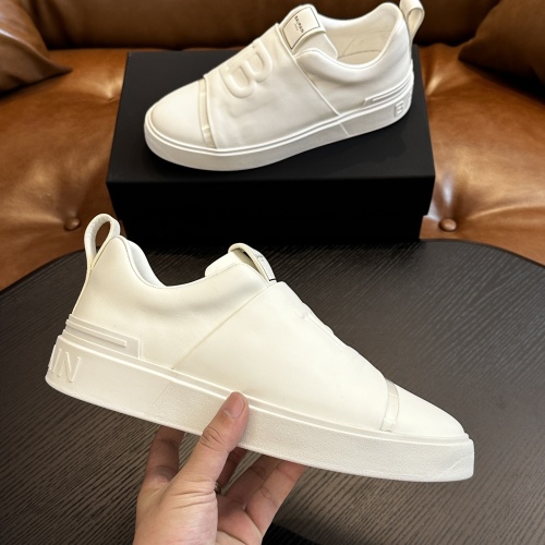 Cheap Balmain Casual Shoes For Men #1256186 Replica Wholesale [$82.00 USD] [ITEM#1256186] on Replica Balmain Casual Shoes