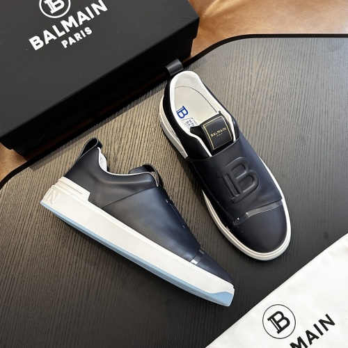 Cheap Balmain Casual Shoes For Men #1256189 Replica Wholesale [$82.00 USD] [ITEM#1256189] on Replica Balmain Casual Shoes