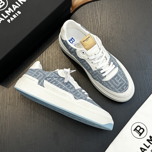 Cheap Balmain Casual Shoes For Men #1256194 Replica Wholesale [$82.00 USD] [ITEM#1256194] on Replica Balmain Casual Shoes