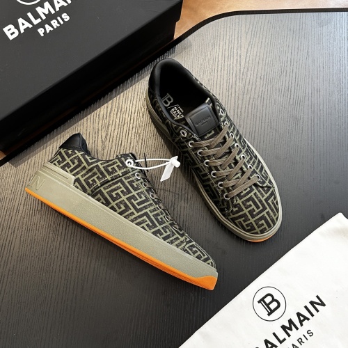 Cheap Balmain Casual Shoes For Men #1256196 Replica Wholesale [$80.00 USD] [ITEM#1256196] on Replica Balmain Casual Shoes