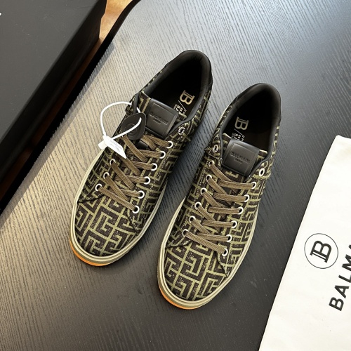 Cheap Balmain Casual Shoes For Men #1256196 Replica Wholesale [$80.00 USD] [ITEM#1256196] on Replica Balmain Casual Shoes