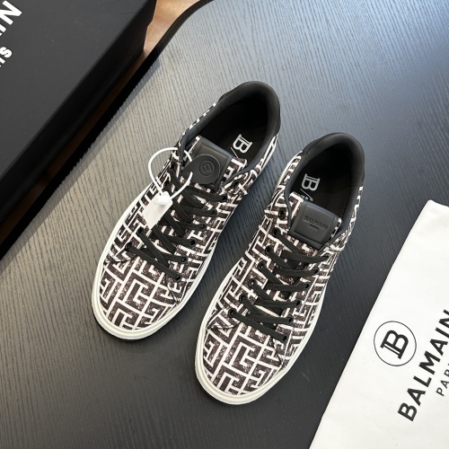 Cheap Balmain Casual Shoes For Men #1256197 Replica Wholesale [$80.00 USD] [ITEM#1256197] on Replica Balmain Casual Shoes