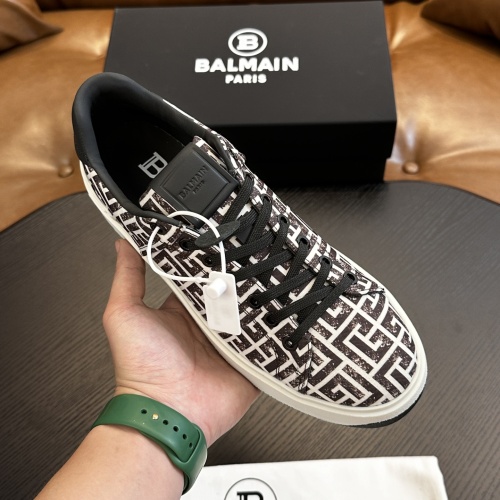 Cheap Balmain Casual Shoes For Men #1256197 Replica Wholesale [$80.00 USD] [ITEM#1256197] on Replica Balmain Casual Shoes