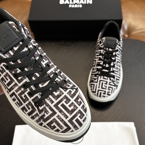 Cheap Balmain Casual Shoes For Men #1256197 Replica Wholesale [$80.00 USD] [ITEM#1256197] on Replica Balmain Casual Shoes