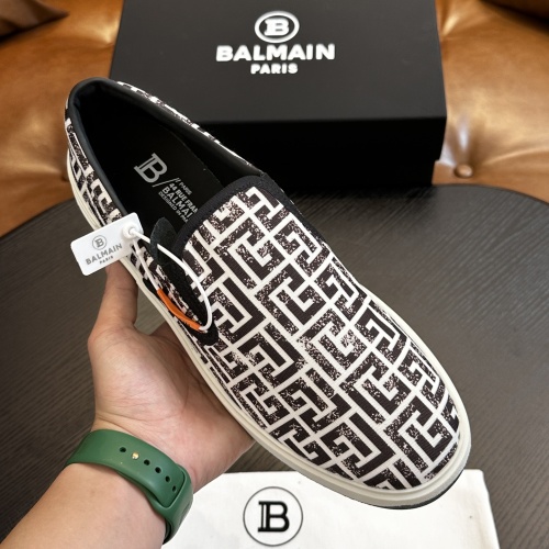 Cheap Balmain Casual Shoes For Men #1256198 Replica Wholesale [$80.00 USD] [ITEM#1256198] on Replica Balmain Casual Shoes