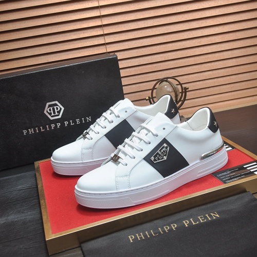 Cheap Philipp Plein PP Casual Shoes For Men #1256224 Replica Wholesale [$80.00 USD] [ITEM#1256224] on Replica Philipp Plein PP Casual Shoes