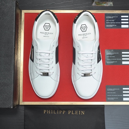 Cheap Philipp Plein PP Casual Shoes For Men #1256224 Replica Wholesale [$80.00 USD] [ITEM#1256224] on Replica Philipp Plein PP Casual Shoes