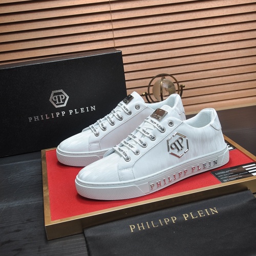 Cheap Philipp Plein PP Casual Shoes For Men #1256228 Replica Wholesale [$80.00 USD] [ITEM#1256228] on Replica Philipp Plein PP Casual Shoes