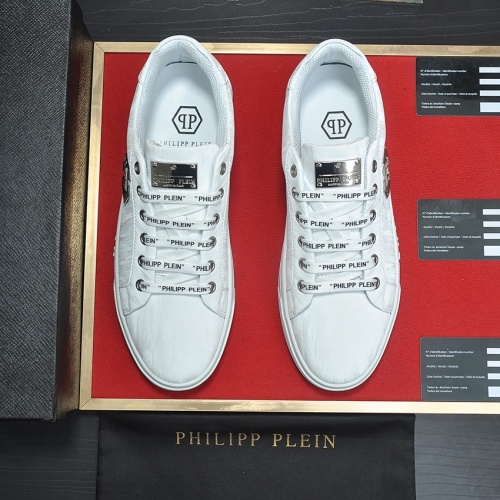 Cheap Philipp Plein PP Casual Shoes For Men #1256228 Replica Wholesale [$80.00 USD] [ITEM#1256228] on Replica Philipp Plein PP Casual Shoes