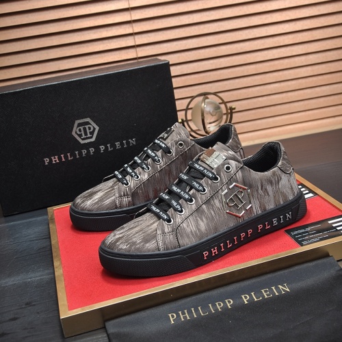 Cheap Philipp Plein PP Casual Shoes For Men #1256230 Replica Wholesale [$80.00 USD] [ITEM#1256230] on Replica Philipp Plein PP Casual Shoes