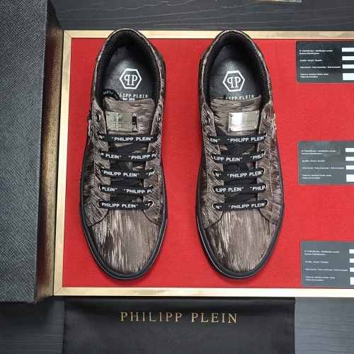 Cheap Philipp Plein PP Casual Shoes For Men #1256230 Replica Wholesale [$80.00 USD] [ITEM#1256230] on Replica Philipp Plein PP Casual Shoes