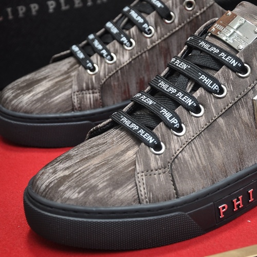 Cheap Philipp Plein PP Casual Shoes For Men #1256230 Replica Wholesale [$80.00 USD] [ITEM#1256230] on Replica Philipp Plein PP Casual Shoes