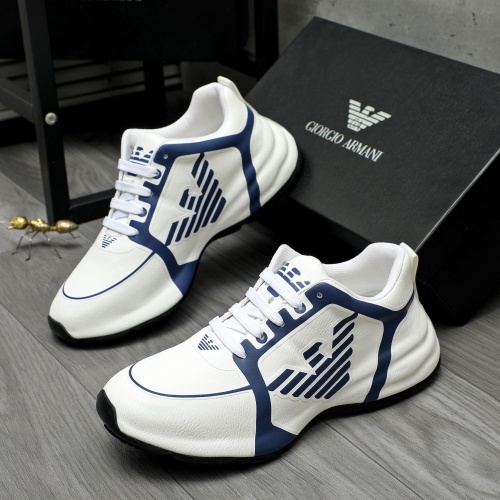 Cheap Armani Casual Shoes For Men #1256234 Replica Wholesale [$98.00 USD] [ITEM#1256234] on Replica Armani Casual Shoes