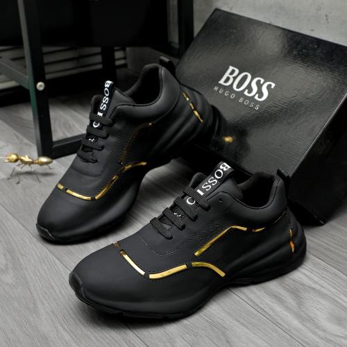 Cheap Boss Casual Shoes For Men #1256243 Replica Wholesale [$98.00 USD] [ITEM#1256243] on Replica Boss Casual Shoes