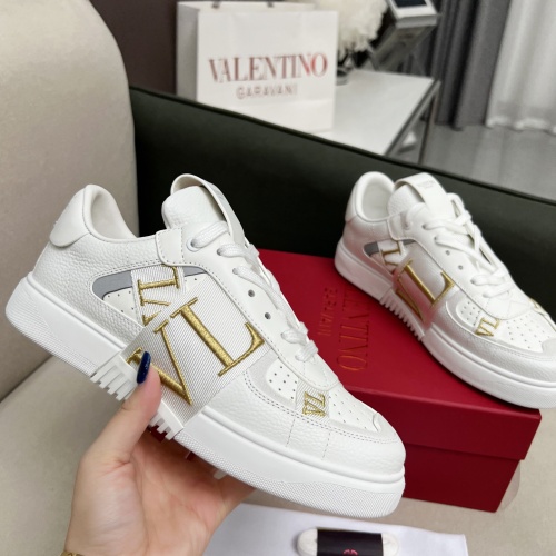 Cheap Valentino Casual Shoes For Women #1256244 Replica Wholesale [$128.00 USD] [ITEM#1256244] on Replica Valentino Casual Shoes