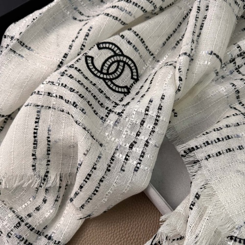 Cheap Chanel Scarves #1256263 Replica Wholesale [$68.00 USD] [ITEM#1256263] on Replica Chanel Scarves