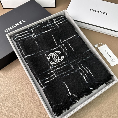 Cheap Chanel Scarves #1256264 Replica Wholesale [$68.00 USD] [ITEM#1256264] on Replica Chanel Scarves