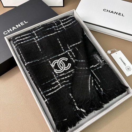 Cheap Chanel Scarves #1256264 Replica Wholesale [$68.00 USD] [ITEM#1256264] on Replica Chanel Scarves